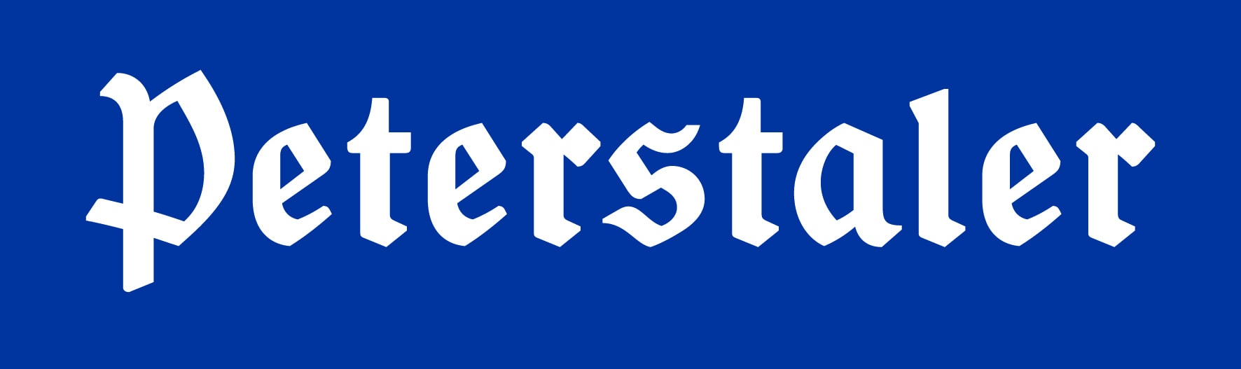 Peterstaler Logo Druck